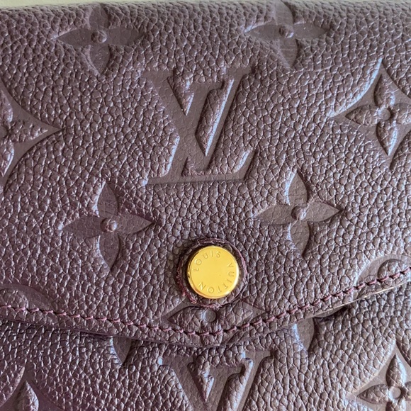 Louis Vuitton Empreinte Monogram Sarah wallet with separate zipper pouch - Picture 4 of 16